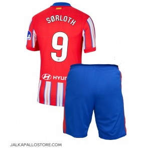 Atletico Madrid Alexander Sorloth #9 Kotipaita Lapsille 2024-25 Lyhythihainen (+ shortsit)